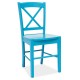 Jídelní židle Mali - Modrá