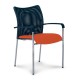 Konferenční židle John - Oranžová / černá