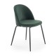 Jídelní židle Lucy - Zelená / černá