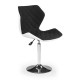Barová židle Matrix - Černá / bílá