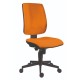 Pracovní židle Flute bez područek - Oranžová