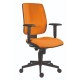 Pracovní židle Flute s područkami - Oranžová