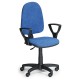 Pracovní židle Torino s područkami - Modrá
