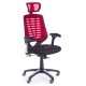 Kancelářská židle Stuart - Červená