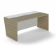Stůl Trevix 180 x 90 cm - Dub pískový / bílá