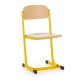 Školní židle Denis - vel. 2 - Žlutá - RAL 1021