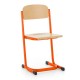 Školní židle Denis - vel. 2 - Oranžová - RAL 2004