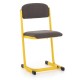 Učitelská židle čalouněná - Žlutá - RAL 1021