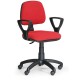 Pracovní židle Milano s područkami - Červená