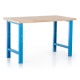 Dílenský stůl 120 x 80 cm - Modrá - RAL 5012