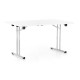 Skládací stůl 140 x 80 cm - Bílá