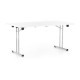 Skládací stůl 160 x 80 cm - Bílá