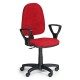 Pracovní židle Torino s područkami - Červená