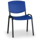 Konferenční židle Design - černé nohy - Modrá
