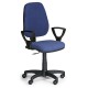 Pracovní židle Comfort KP s područkami - Modrá