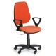 Pracovní židle Comfort KP s područkami - Oranžová