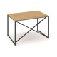 Stůl ProX 118 x 80 cm - Dub hamilton / grafit