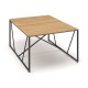 Stůl ProX 118 x 163 cm - Dub hamilton / grafit