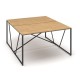 Stůl ProX 138 x 163 cm - Dub hamilton / grafit