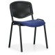 Konferenční židle Viva Mesh - černé nohy - Modrá