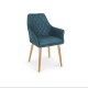 Jídelní židle Ray - Modrá / buk