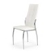 Jídelní židle Elric - Bílá / stříbrná