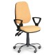Pracovní židle Comfort SY s područkami - Žlutá