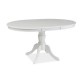 Jídelní stůl Olivia 106 × 106 cm - Bílá