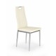 Jídelní židle Coreon - Krémová / stříbrná