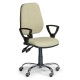 Pracovní židle Comfort SY s područkami - Zelená