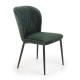 Jídelní židle Rosa - Zelená / černá