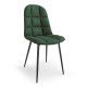Jídelní židle Lancaster - Zelená / černá