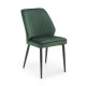 Jídelní židle Zolas - Zelená / černá