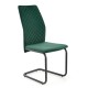 Jídelní židle Roel - Zelená / černá