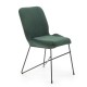 Jídelní židle Kord - Zelená / černá