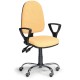 Pracovní židle Torino SY s područkami - Žlutá