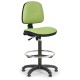 Pracovní židle Milano - s opěrným kruhem - Zelená