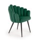 Jídelní židle Yara - Zelená / černá