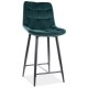 Barová židle Chic II - Zelená / černá