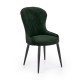 Jídelní židle Rilla  - Zelená / černá