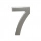 Domovní číslo "7", RN.95L - Nerez