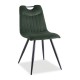 Jídelní židle Orfe - Zelená / černá