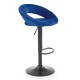 Barová židle Kaiden - Modrá / černá 