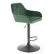 Barová židle Gavin - Zelená / černá