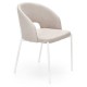 Jídelní židle Selah - Béžová / bílá