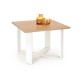 Konferenční stolek Cross - Dub zlatý / bílá