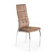 Jídelní židle Darwin  - Béžová / stříbrná