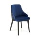Jídelní židle Endo - Modrá / černá 