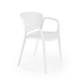 Jídelní židle Layne - Bílá
