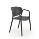 Jídelní židle Layne - Černá